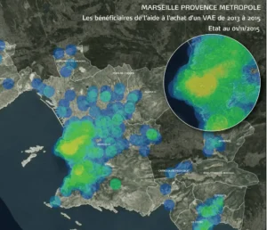 Carte de densité